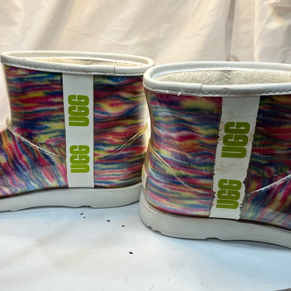 Ugg Women's Classic Clear Mini Pixelate Boot Shoes size 6 - Picture 7 of 12